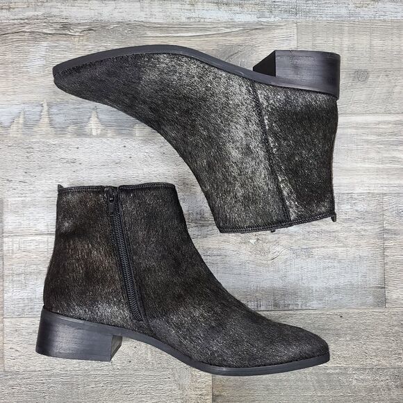 NWOT Lucky Brand Lenree2 Calf Hair Bootie - Picture 4 of 8